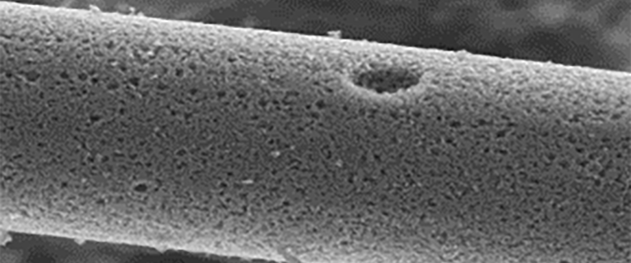 carbon fibers A CO2 adsorbing substance is used to modify fiber membrane material with a huge internal surface, leading to a highly beneficial CO2 capturing capacity.